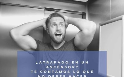 ¿Atrapado en un ascensor? Te contamos lo que no debes hacer