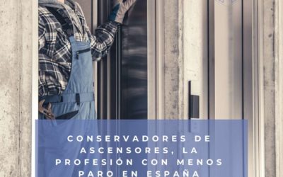 Conservadores de ascensores, la profesión con menos paro en España