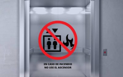 En caso de incendio, ¿Por qué no se debe utilizar el ascensor?