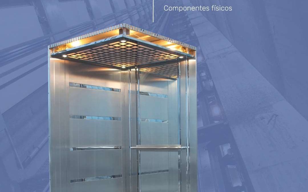 ¿Sabes cuáles son los componentes principales que conforman la cabina de un ascensor?